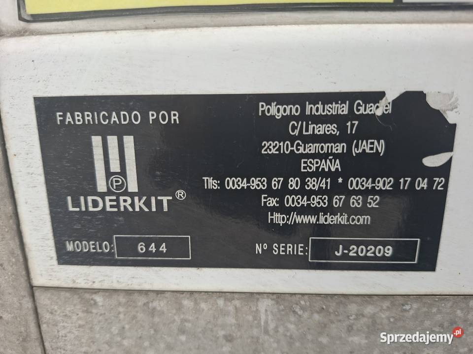 Kontener meblowy 430x220x230 manualna małopolskie Wadowice