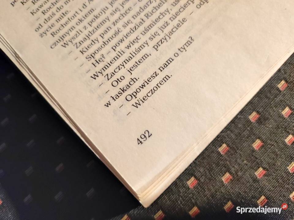 Trzej Muszkieterowie Aleksander Dumas Iskry 1987 Pozostałe świętokrzyskie Kielce sprzedam