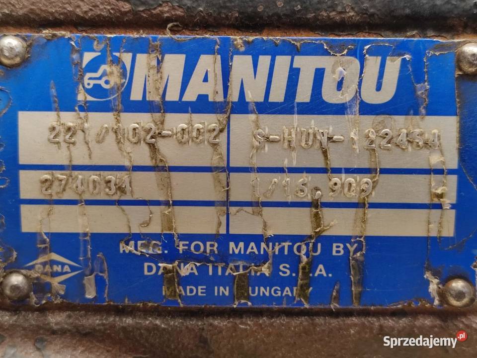 Mechanizm różnicowy SHUN122454 DANA SPICER