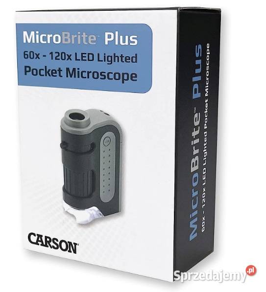 Carson mikroskop kieszonkowy 60120x LED
