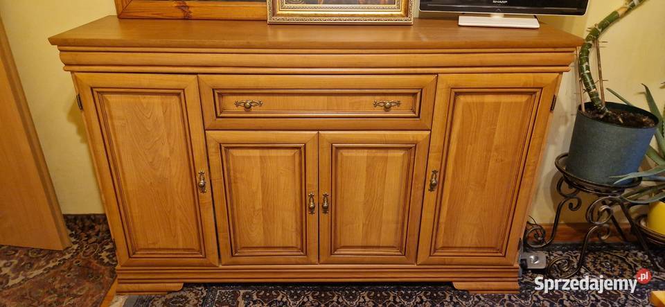 Meble drewniane Komoda Witryna Mielec