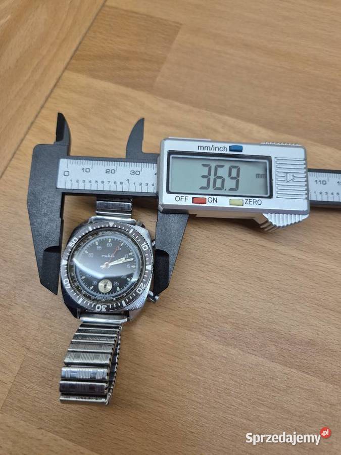 Zegarek Ruhlachronograph DDR Germany Chorzów