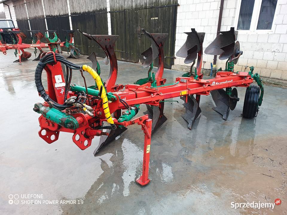 Pług Kverneland ES80 vario 4 skiby resor non Rostkowo