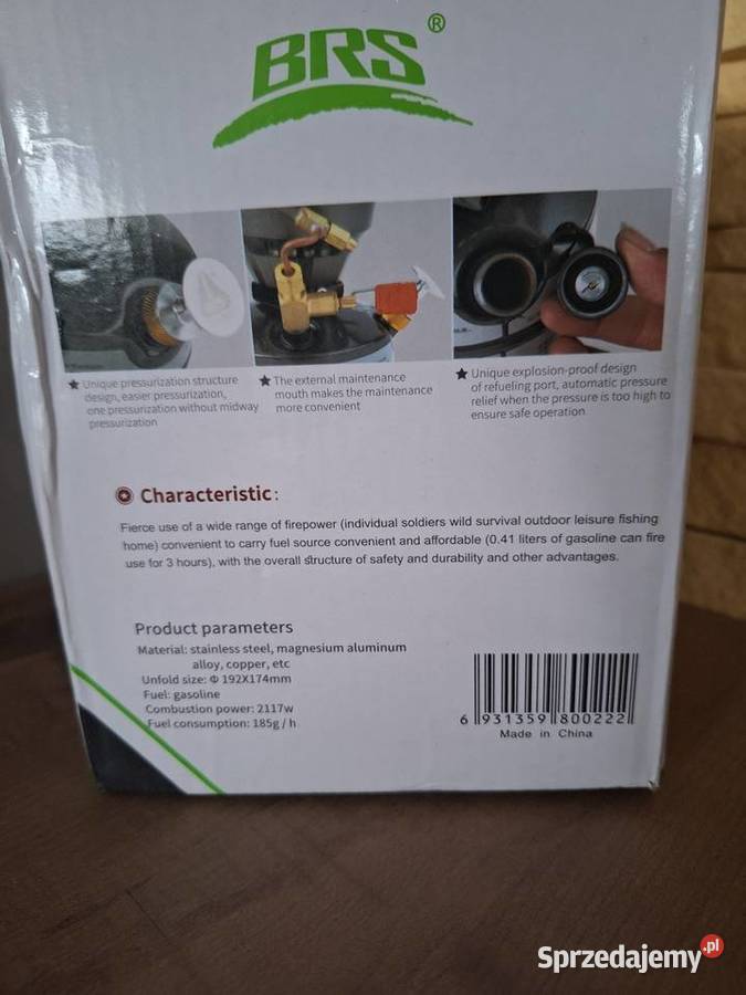 Kuchenka turystyczna polowa lekka Pozostałe wielkopolskie sprzedam