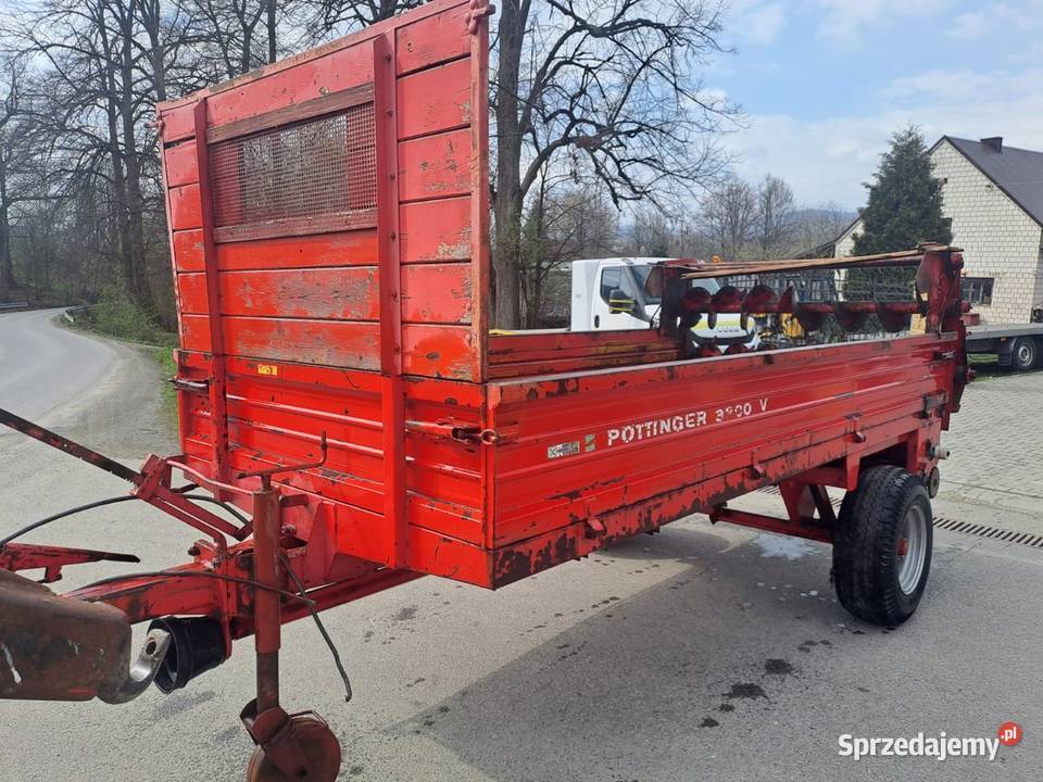 Rozrzutnik obornika pottinger 3800v Limanowa