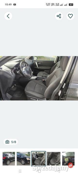 Nissan Qashqai 20 benzyna automat kujawsko-pomorskie Toruń sprzedam