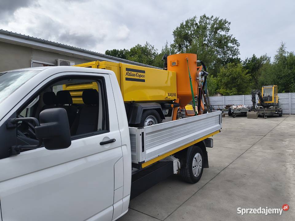 Atlas copco Nowa piaskarka zestaw Dostawa Piotrków Trybunalski