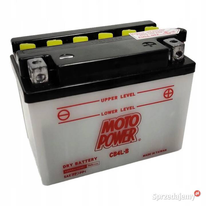 Akumulator motocyklowy MotoPower CB4LB YB4LB 12V Akumulatory motocyklowe Łódź