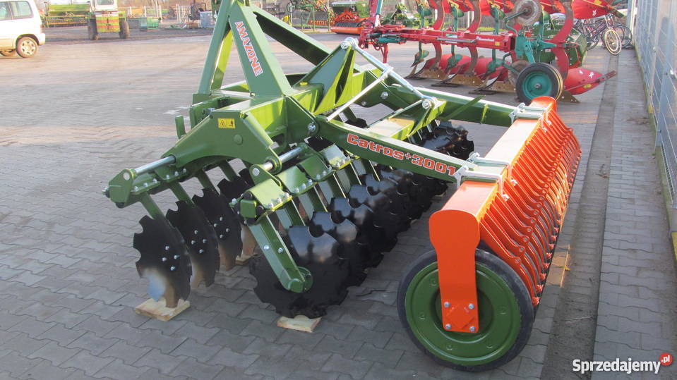 Brona talerzowa AMAZONE CATROS 3001 Janowiec Wielkopolski sprzedam