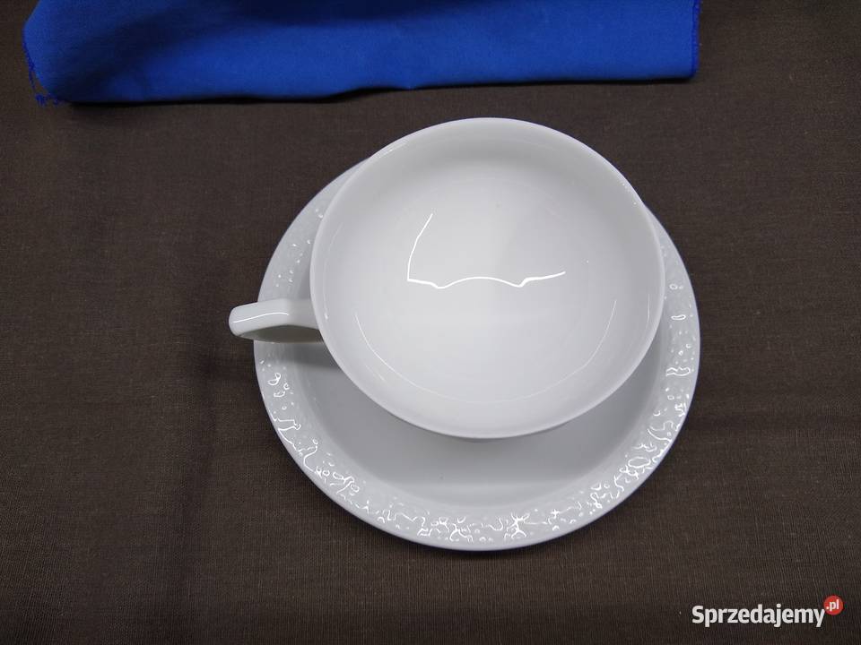 Filiżanka herbata Rosenthal Biała Maria Classic Kalisz