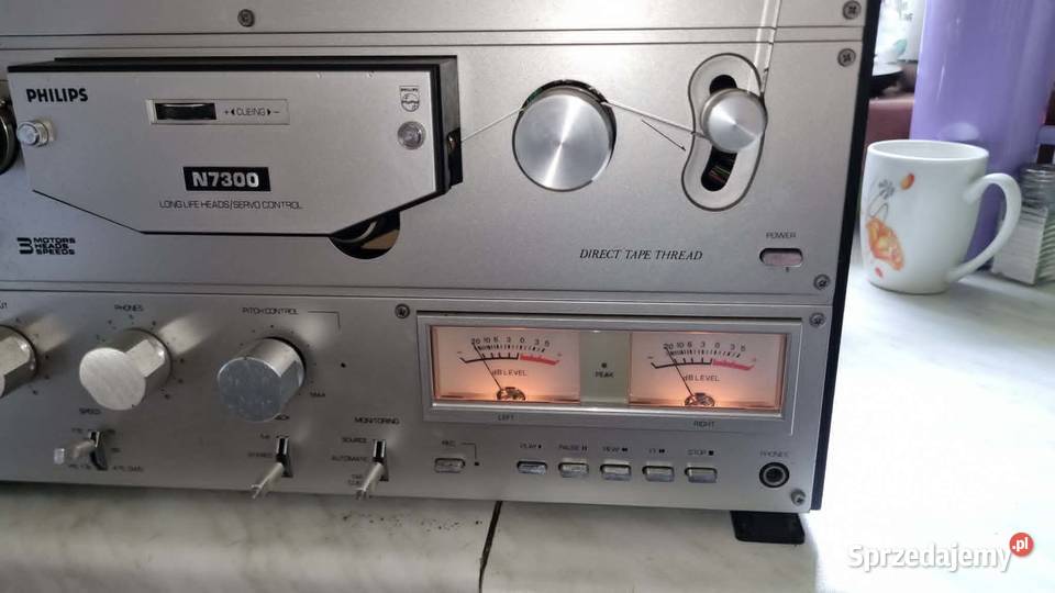 Magnetofon szpulowy Philips N7300 Reel to Reel