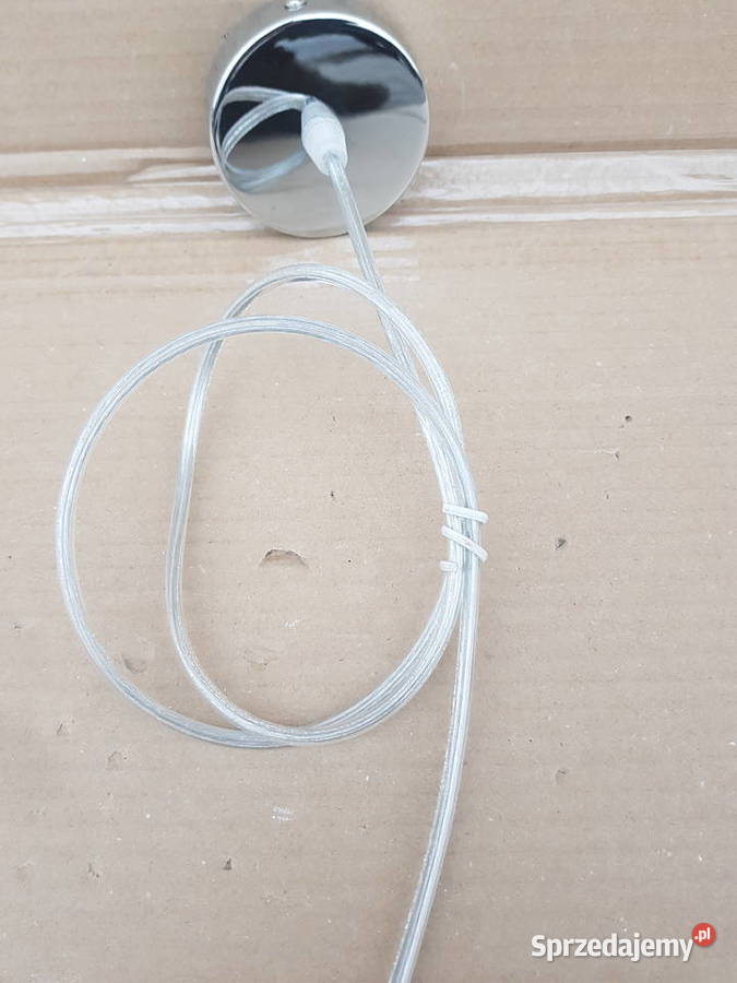 Zawieszenie do lampy na klosz abażur E14 białe Warszawa