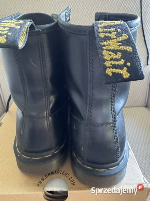 Trzewiki glany Dr Martens Air Wair 1460 czarne Dąbie