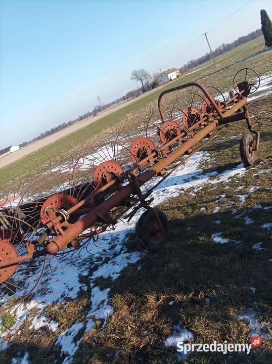 Sprzedam przetrząsarko zgrabiarka Pająk nieuszkodzony Bielawy