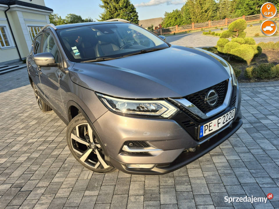 Nissan Qashqai full led tekna 13 tce 160 navi bluetooth Drelów