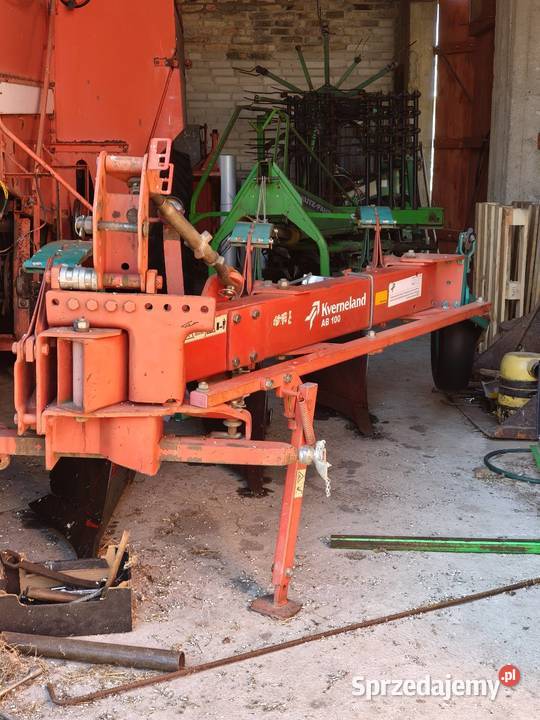 Pług Kverneland AB 100 3 skibowy stan Maszyny uprawowe podlaskie