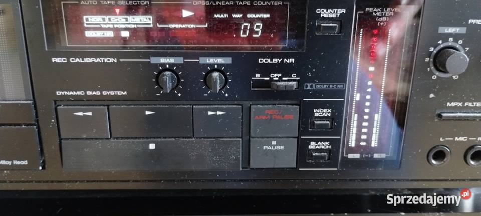 Magnetofon deck 2 głowicowy Kenwood KX880D Magnetofony Warszawa