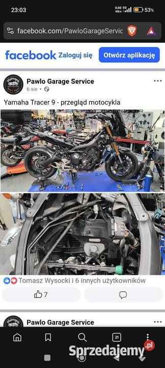 Yamaha MT09 Tracer Puławy sprzedam