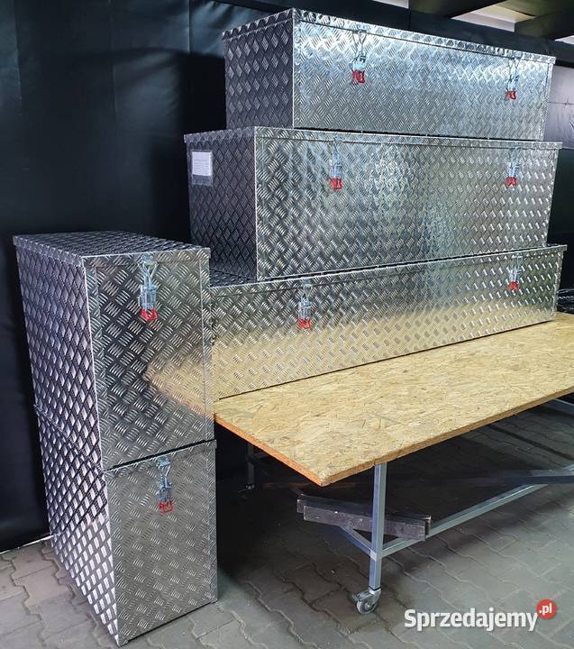 SKRZYNIA ALUMINIOWA RYFLOWANA NA WYMIAR dolnośląskie