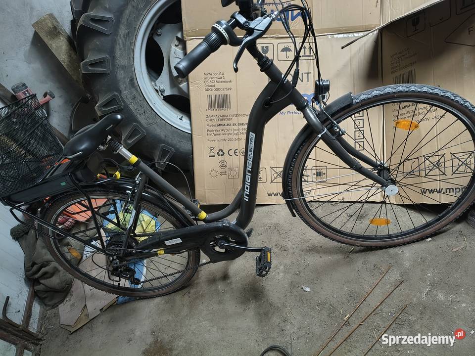 Sprzedam rower elektryczny indiana eCity Bytoń sprzedam