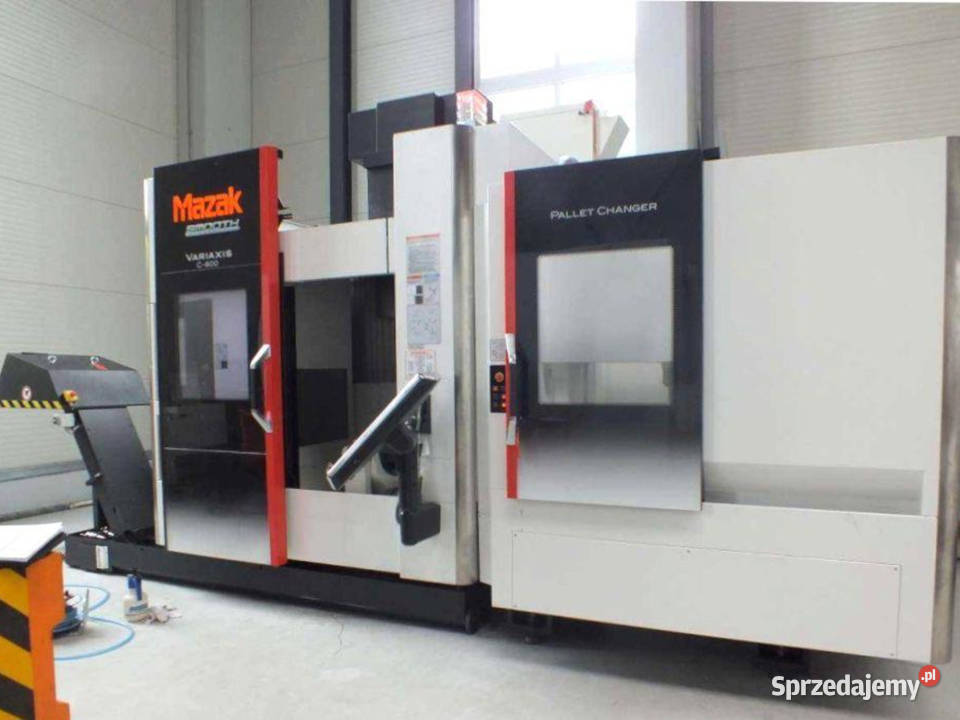 Frezarka CNC MAZAK Variaxis C600 5 osi NOWA Zabór