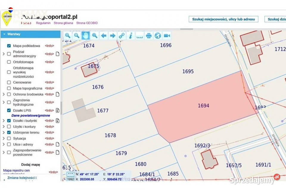Działka idealna Lipowa 27a góry cisza budowlana