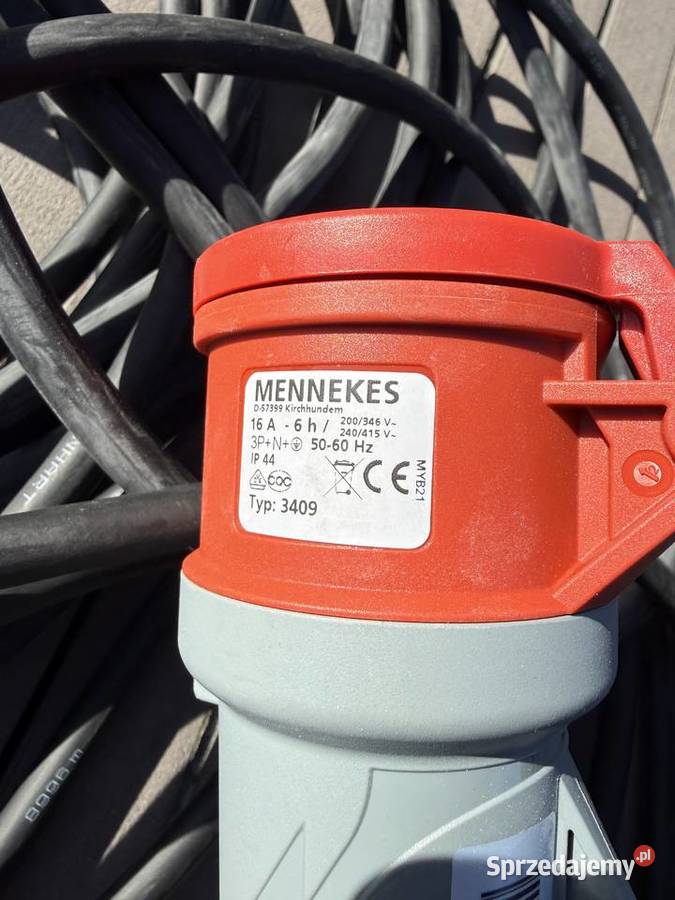 Kabel przedłużający IP44 25m czarny H07RNF 5G zachodniopomorskie