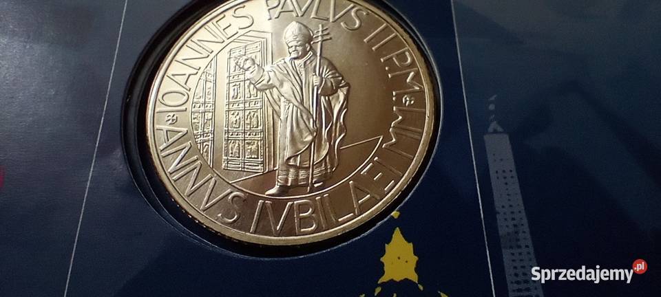 Stare monety 2000 lir 2000 Włochy srebro Numizmatyka Lesko