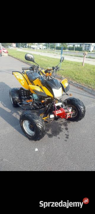 Quad ATV Bashan 200 wyciagarka ledy bagaznik lubuskie Gorzów Wielkopolski