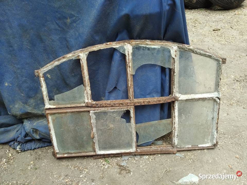 stare okno żeliwne dół suwany Szczecinek