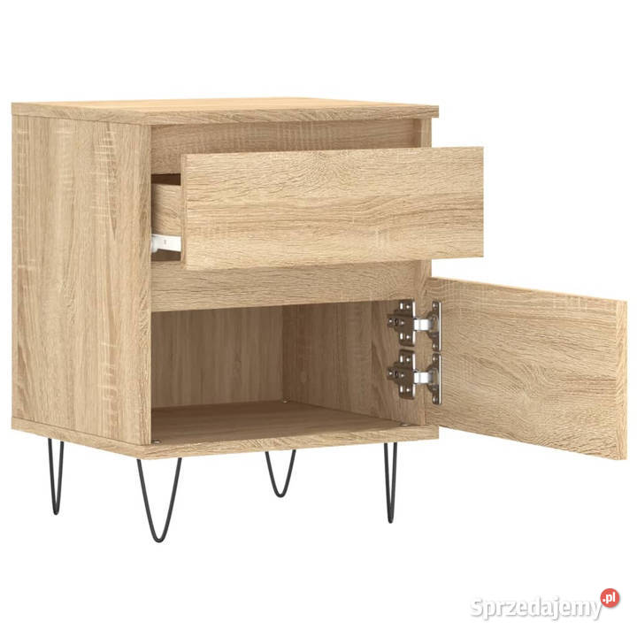 Szafka nocna dąb sonoma 40x35x50 materiał Warszawa