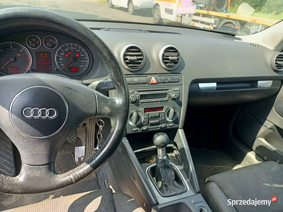 Audi A3 Audi A3 20TDI 140 03r 8P 20032012 czarny Tarnów