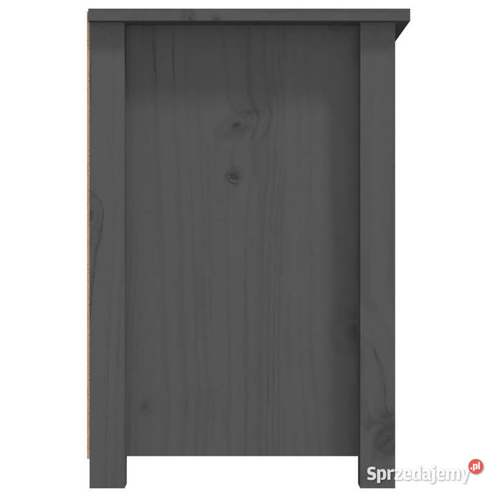 Szafka pod telewizor szara 79x35x52 lite drewno Warszawa