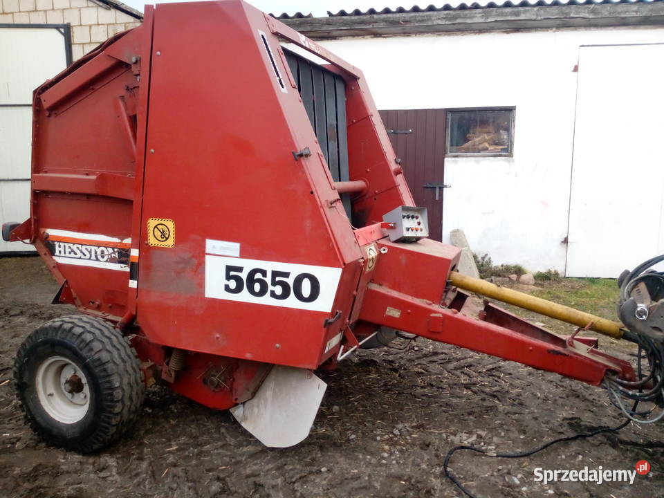 Prasa HESSTON 5650 Owijanie sznurkiem Rolujące (belujące) Zwoleń