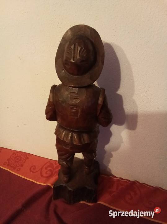 Sancho Pansa rzeźba drewniana Warszawa