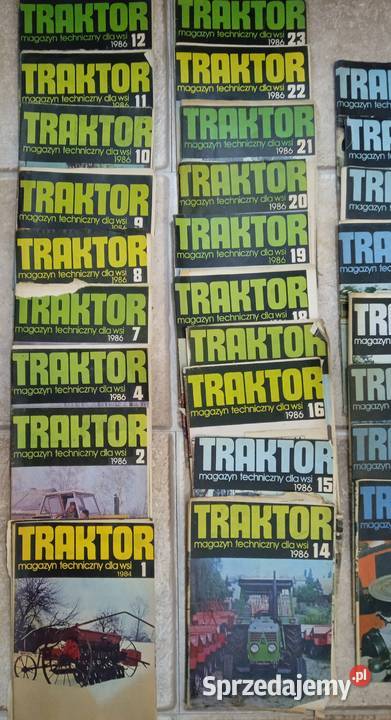 Czasopismo Traktor stare gazety poradniki łódzkie Łódź