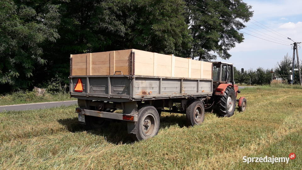 Przyczepa rolnicza Autosan D46B  ładowność 4.5T 1988r.