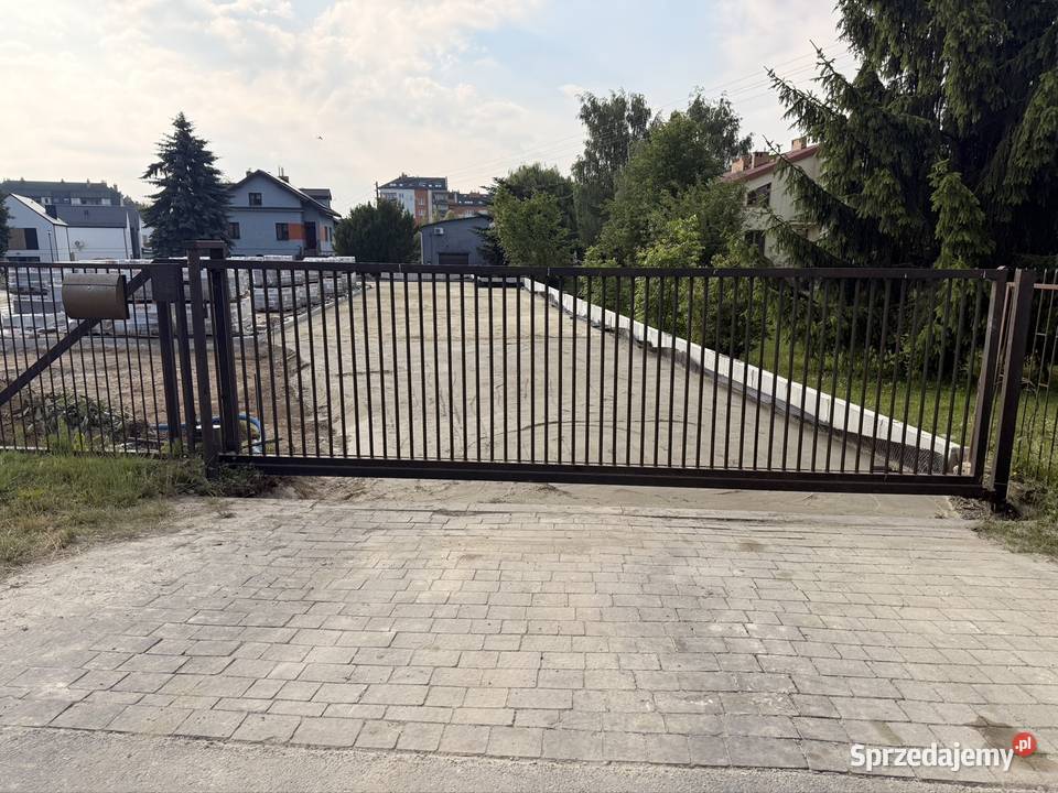 Ogrodzenie brama przesuwna z mechanizmem Ogrodzenia i bramy Świdnik
