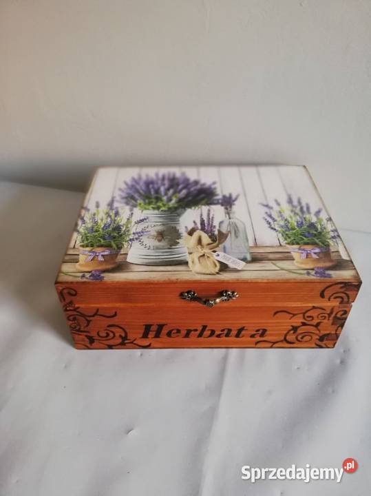 Herbaciarka 6 lawenda różne wzory decoupage Kędzierzyn-Koźle