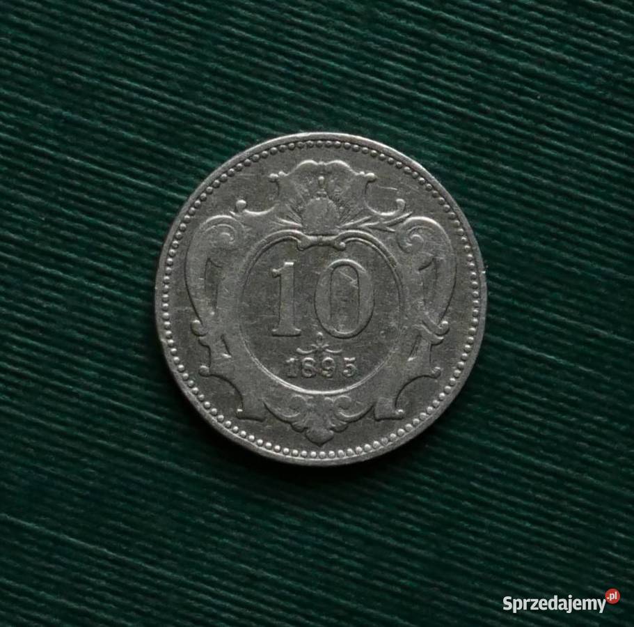 AUSTRIA 10 halerzy 1895r śląskie
