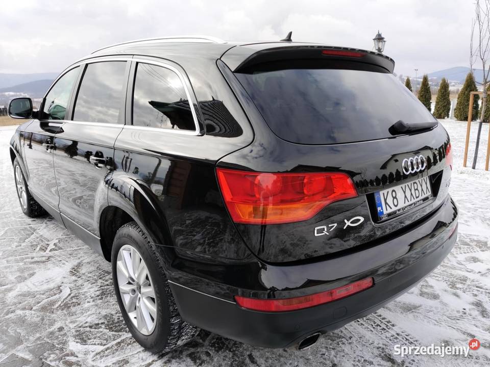 Audi Q7 czarny Q7 Grybów sprzedam