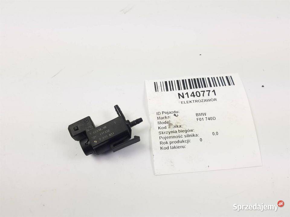 ELEKTROZAWÓR F01 740D 70231800 Lipno