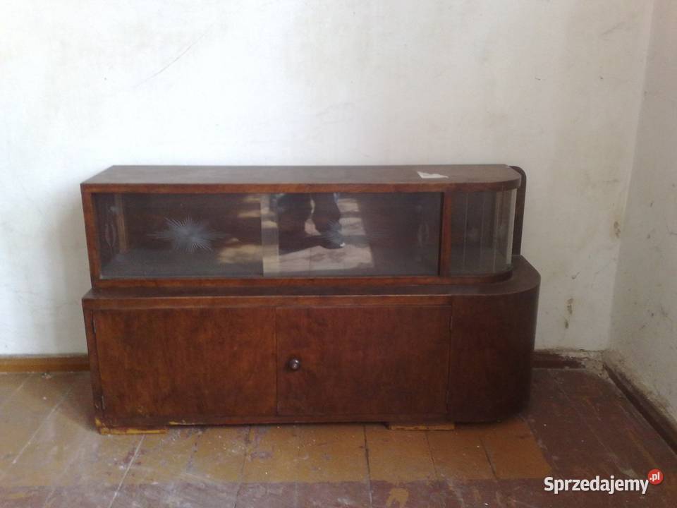 Biblioteczka z okresu PRL stan 120x35x65 Pozostałe sprzedam