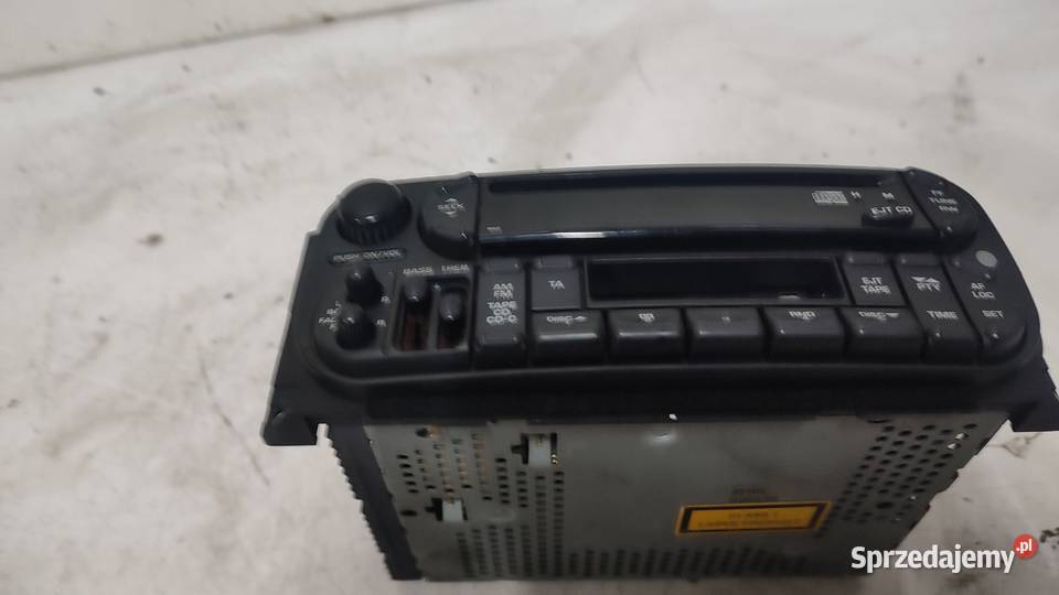 CHRYSLER VOYAGER IV 25 CRD RADIO FABRYCZNE Sprzęt audio fabryczny