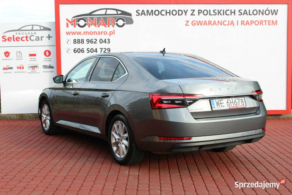 koda Superb AMBITION 15 TSI DSG Salon Serwis ASO Škoda Włocławek sprzedam