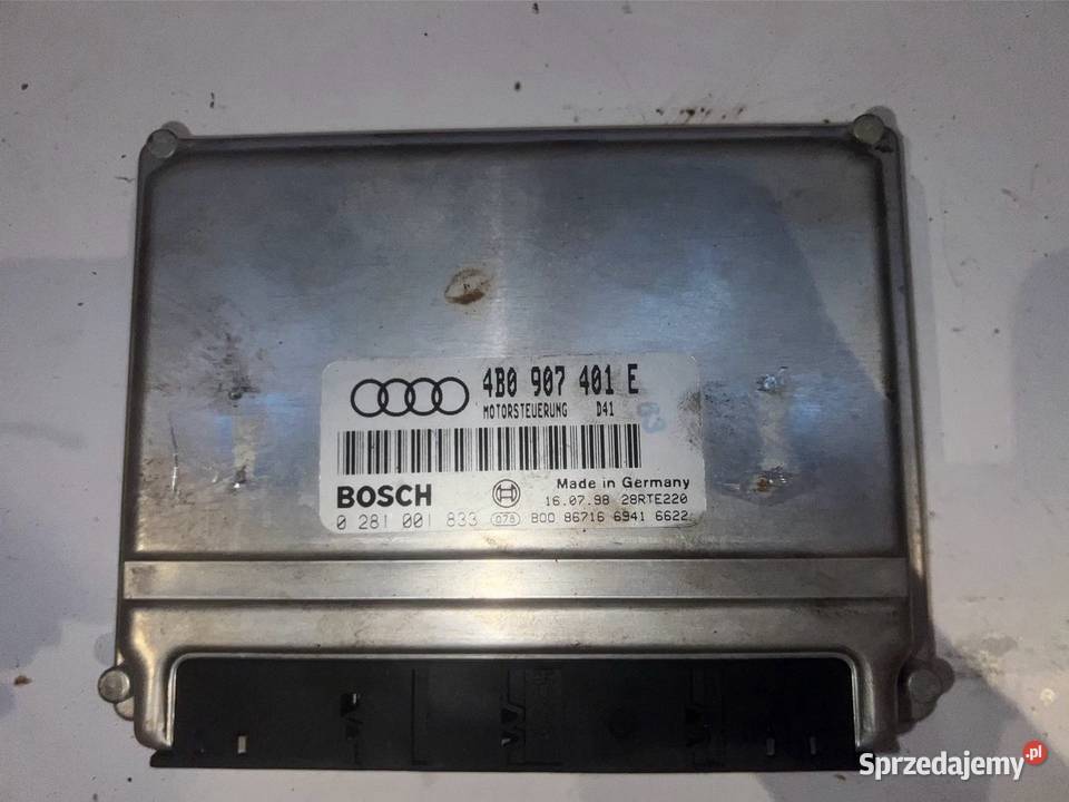 Komputer moduł Audi A6 C5 25 TDI Komputery
