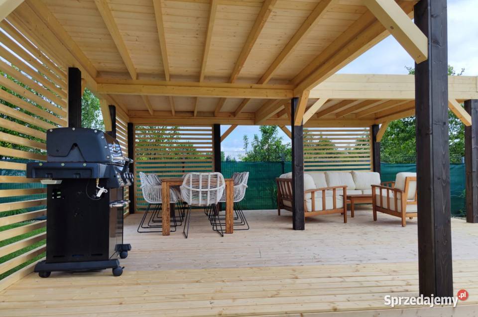 Altana Drewnolandia drewno 600 x 600 x 240 śląskie Zawiercie