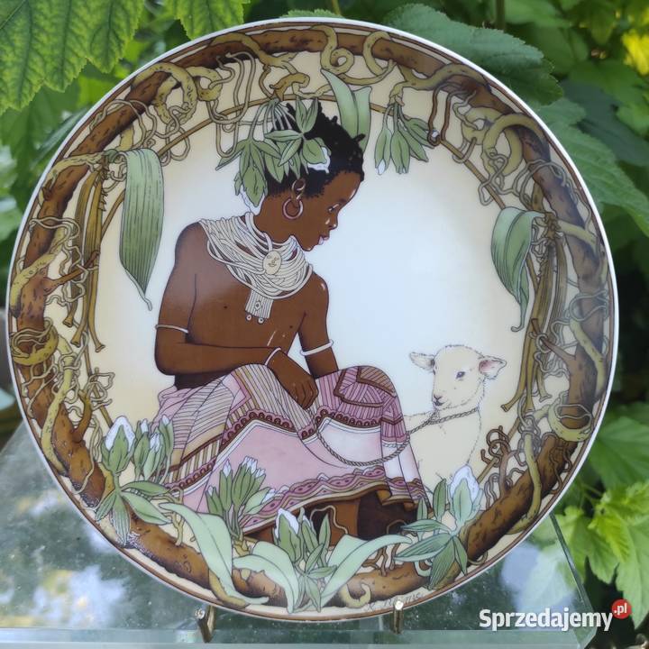 Dzieci Świata VilleroyBoch kolekcjonerski talerz Pabianice sprzedam