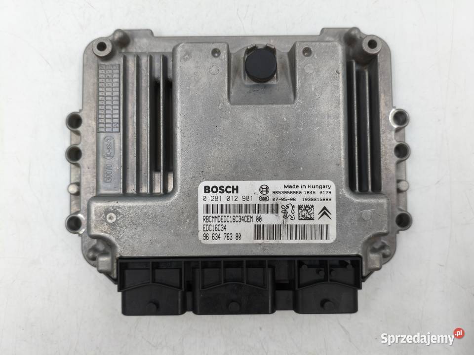 Sterownik Silnika Citroen C4 Picasso 16 HDI