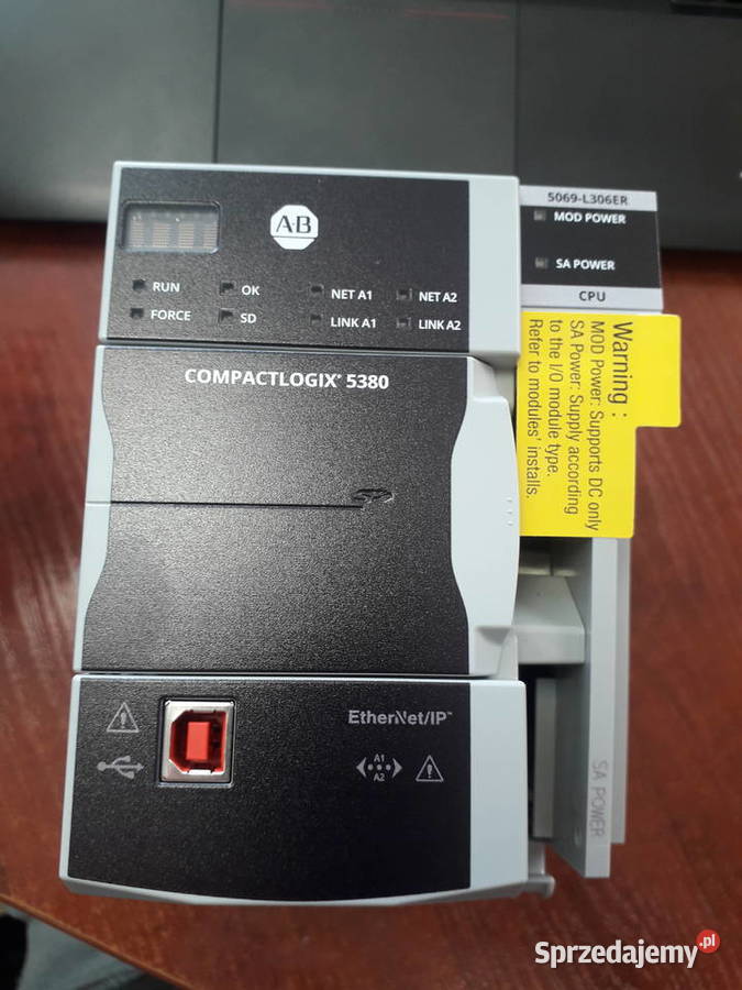 Sterownik CompactLogix L3 serii 5380 Krupiec